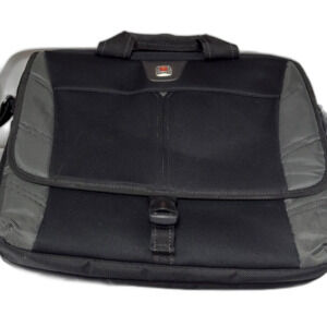 Swiss Gear Elegant Black and Gray Laptop Bag
